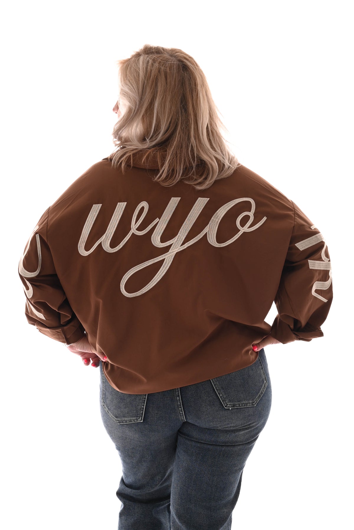 Blouse New York bruin