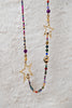 Ketting met gouden ster multi colour