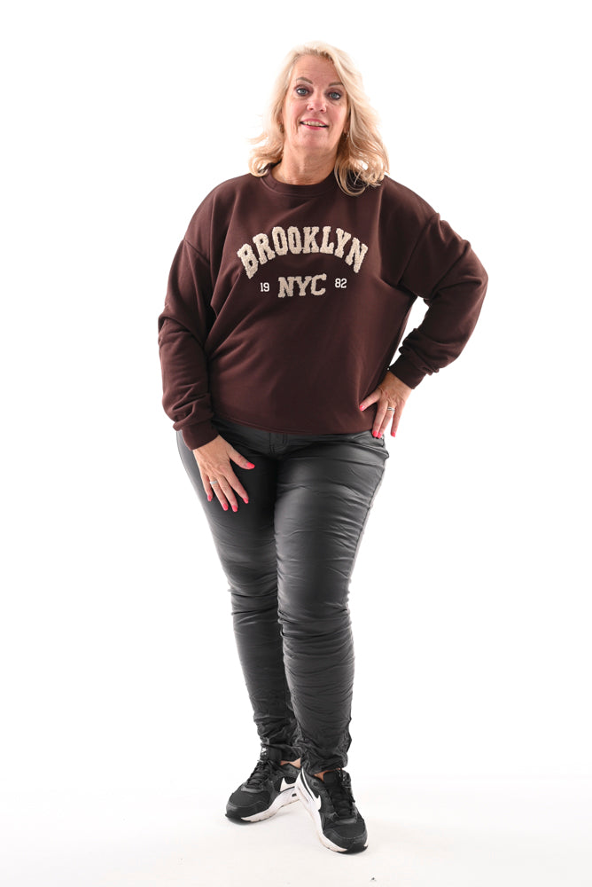 Sweater Brooklyn zwart