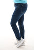 Karostar skinny jeans donkere wassing blauw