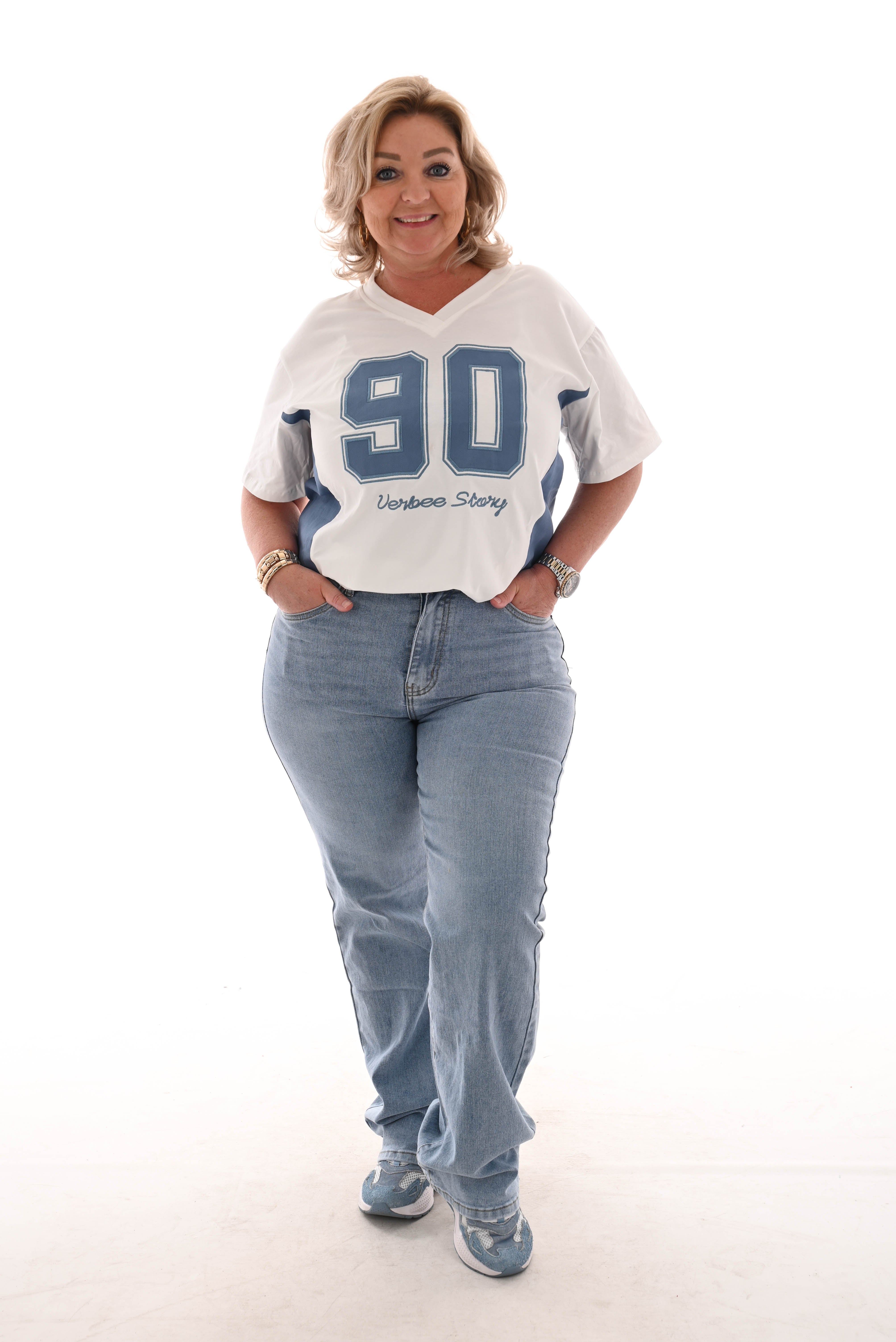 T-shirt ninety wit