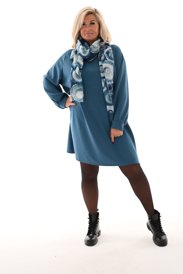 Tuniek ronde hals comfy blauw