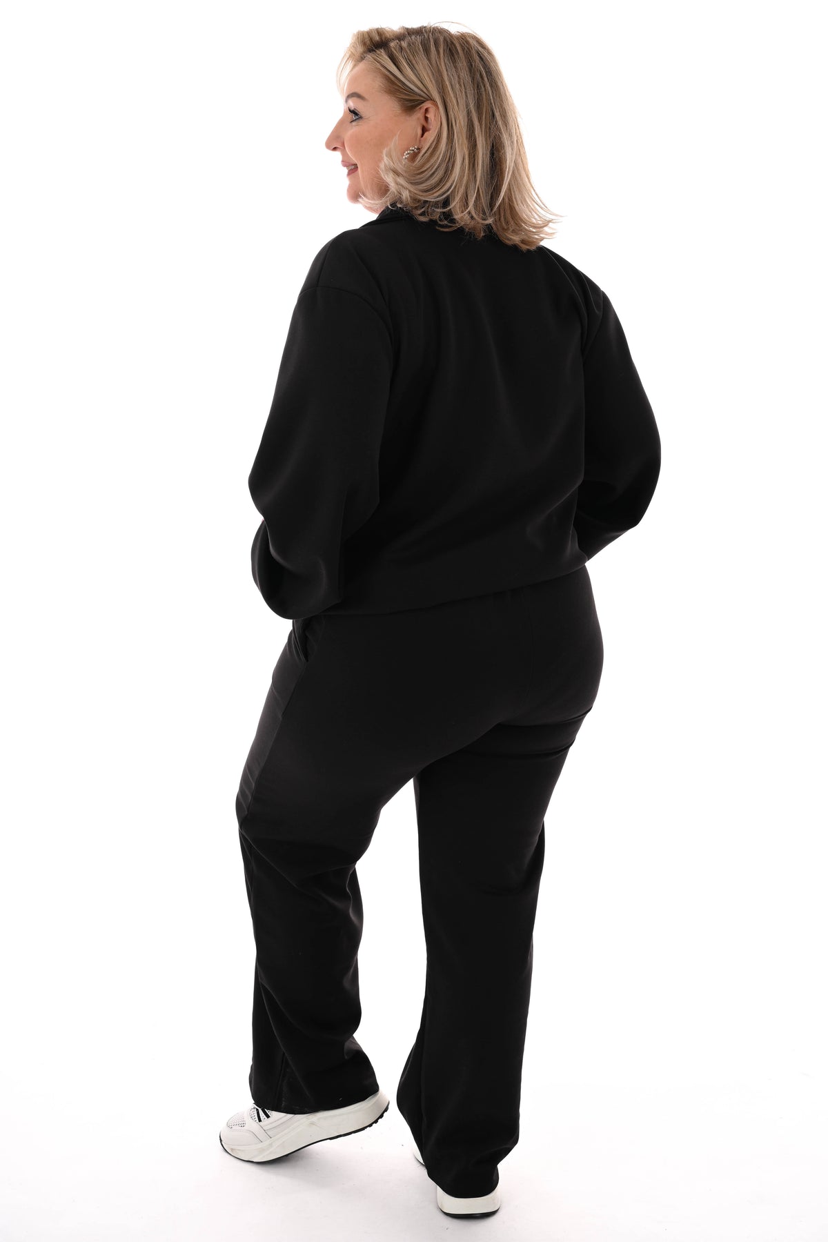 Tweedelig bomberpak zwart