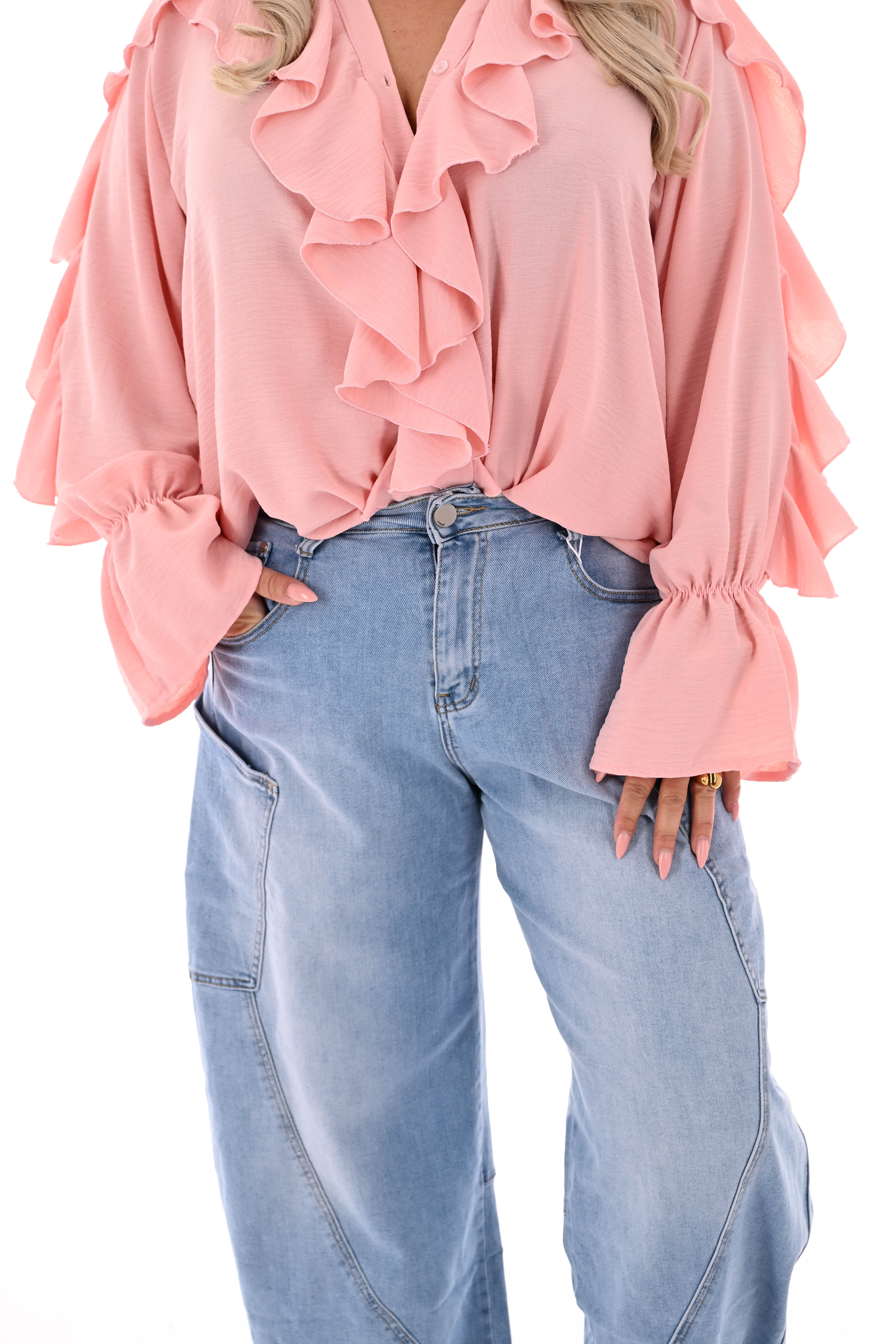 G-smack baggy jeans lichtblauw