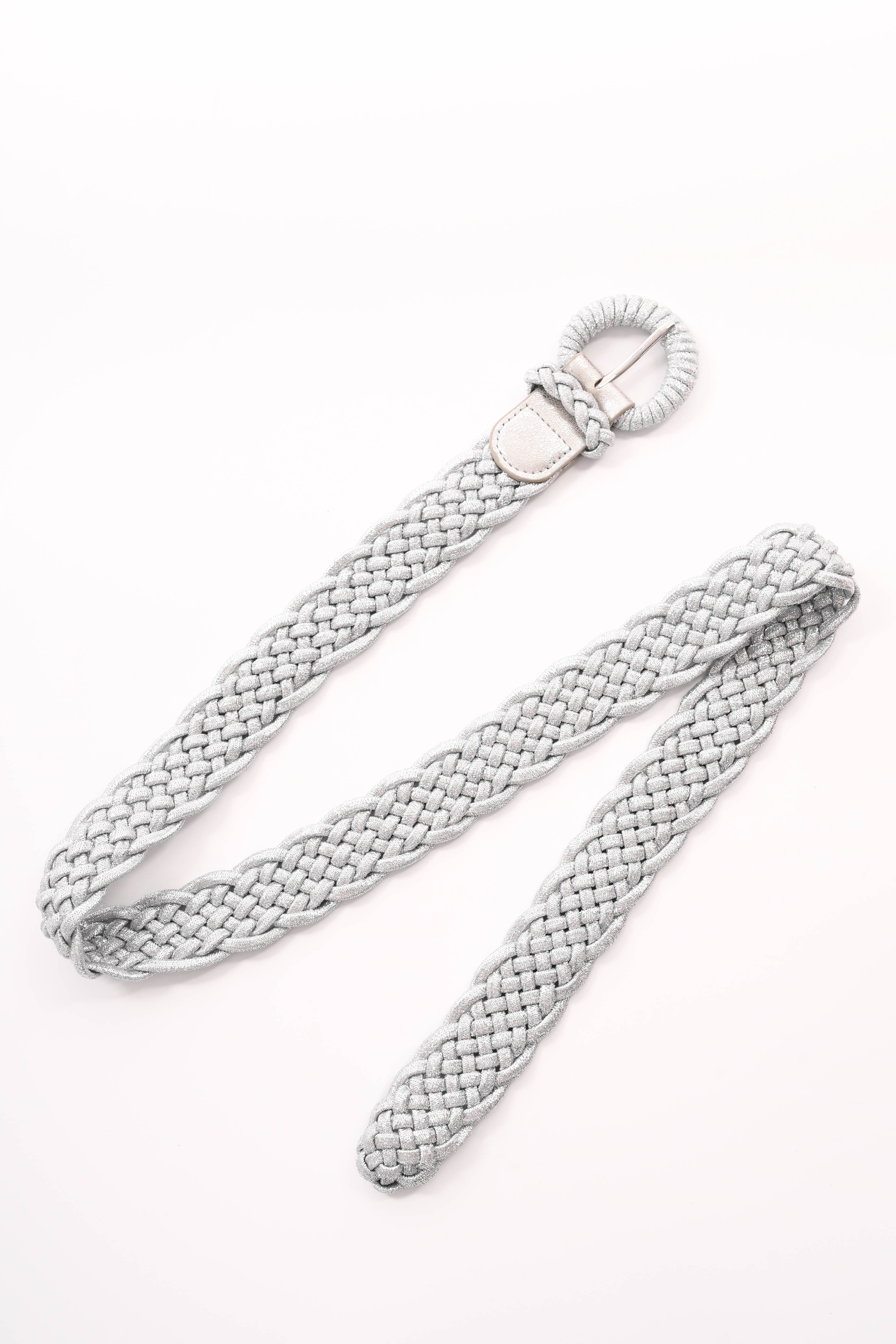 Riem elastiek zilver