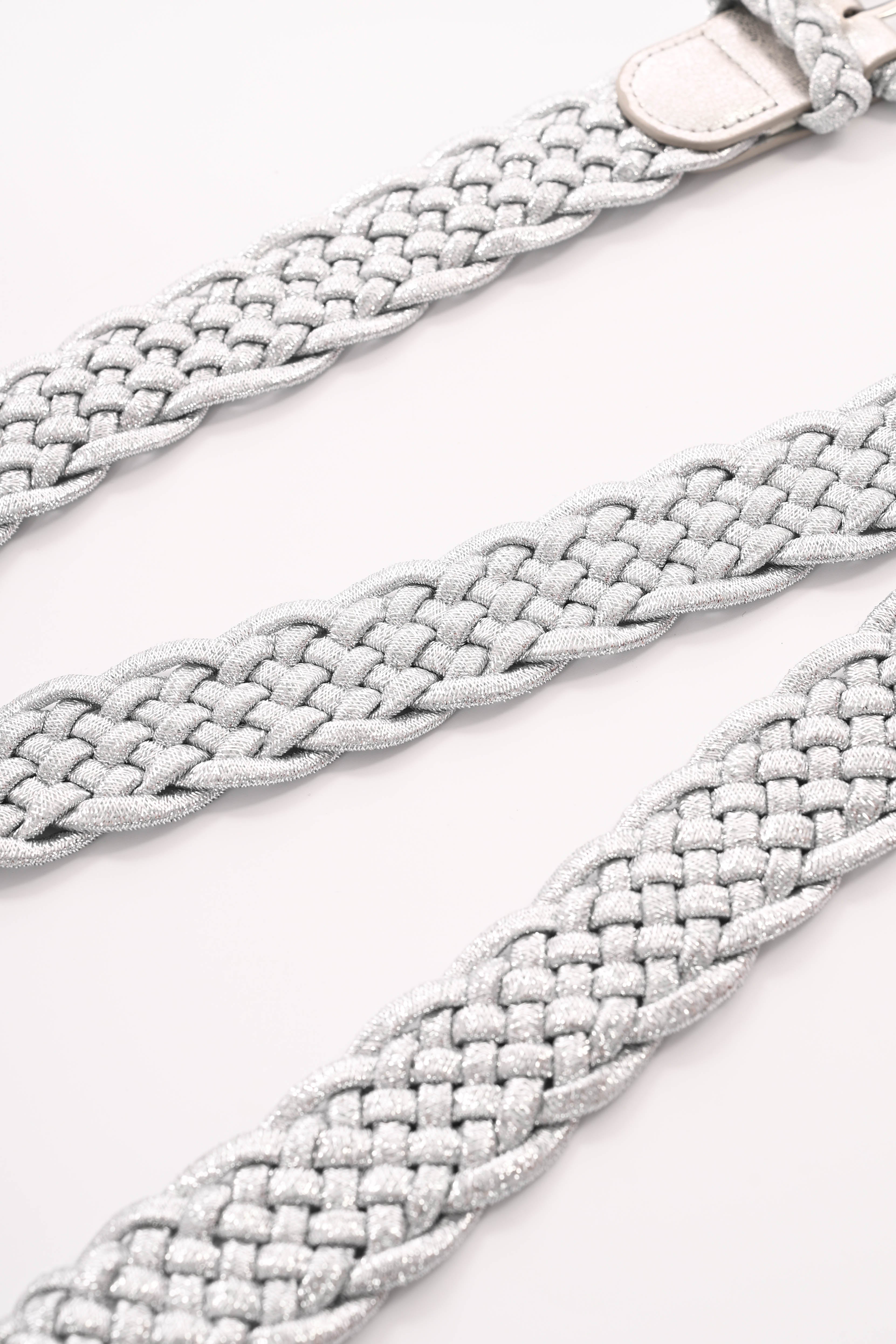 Riem elastiek zilver