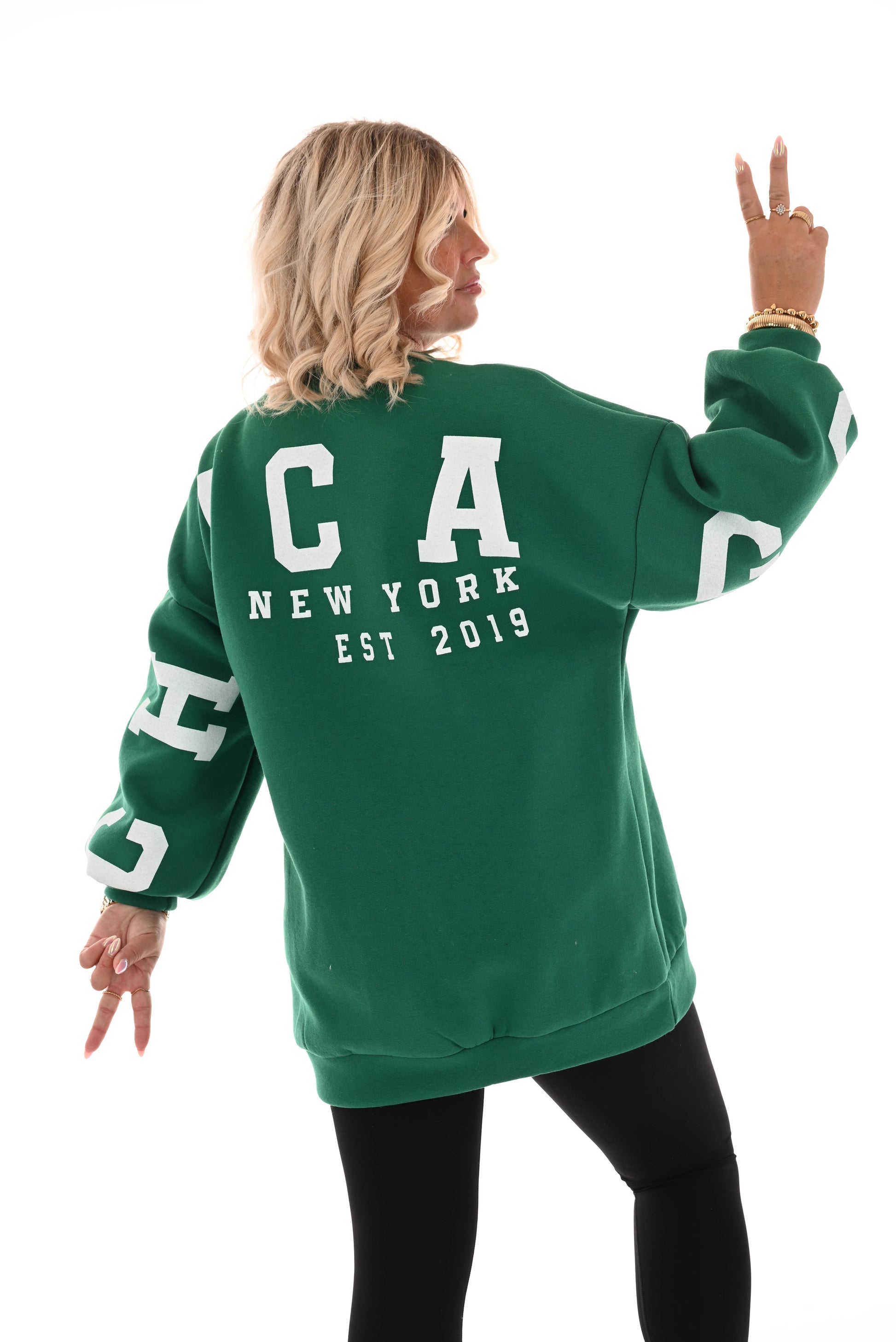 Sweater Chicago groen