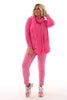 Stretchbroek uni roze