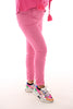 Stretchbroek uni roze