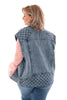 Gilet met zakken blauw