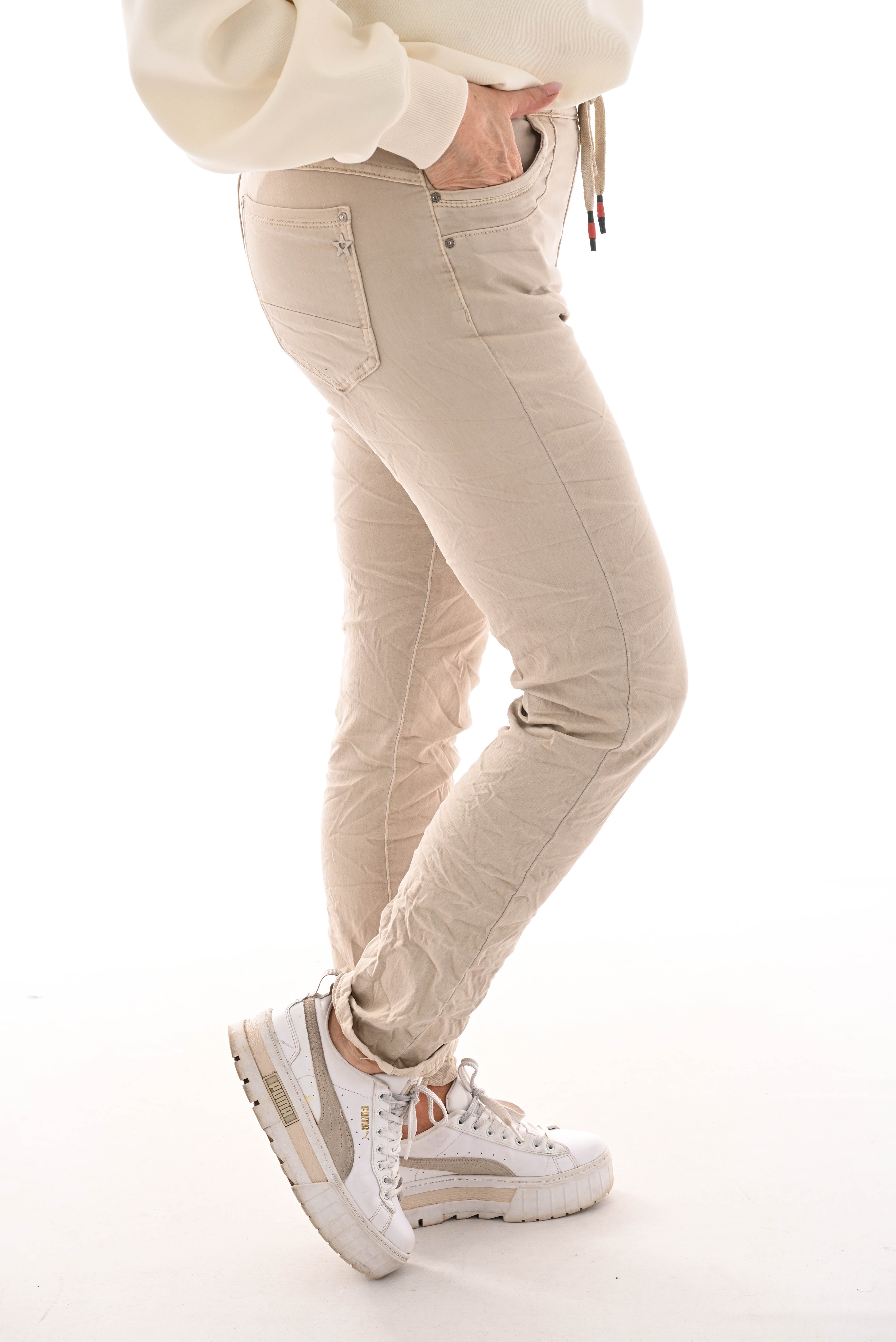 Karostar baggy jog fit beige