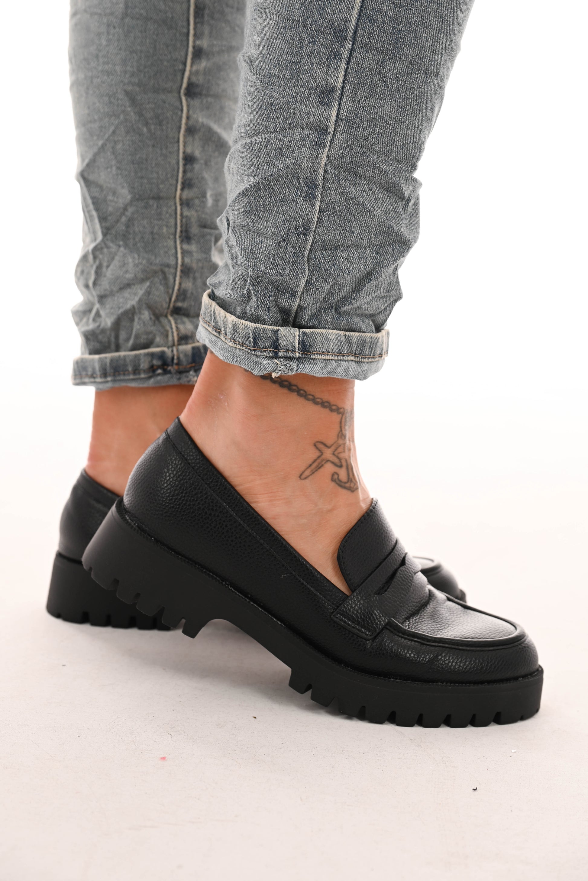 Loafer grove zool zwart