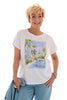 T-shirt places all over Florida blauw