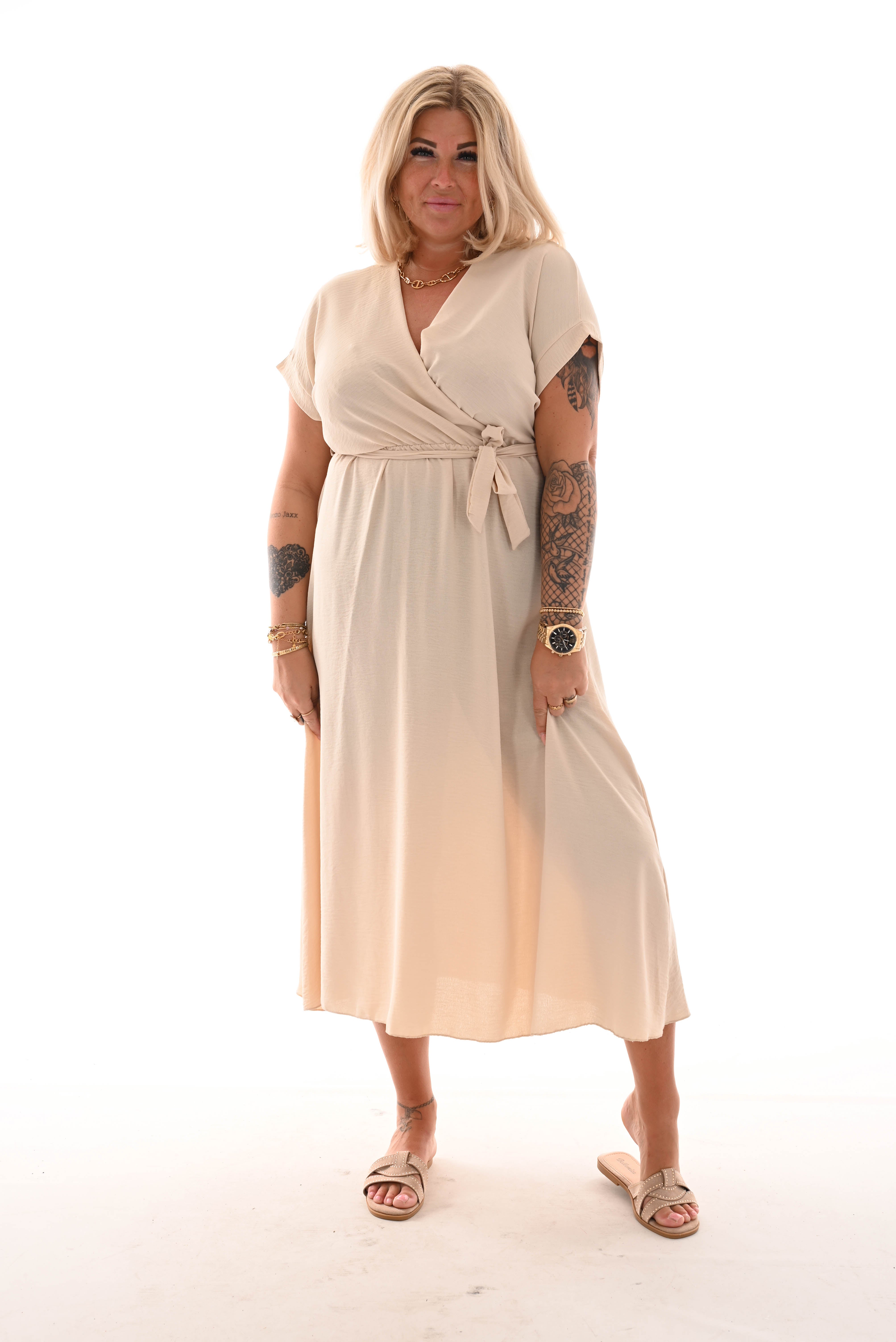 Maxi Jurken Wikkeljurk Winter Elegante Winter Maxi Jurk Sophia