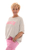T-shirt beach lichtgrijs