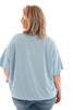 T-shirt beach blauw