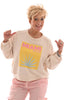Korte sweater Miami creme
