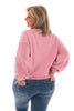 Korte sweater Miami roze