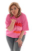 T-shirt Amore Amour Amor fuchsia