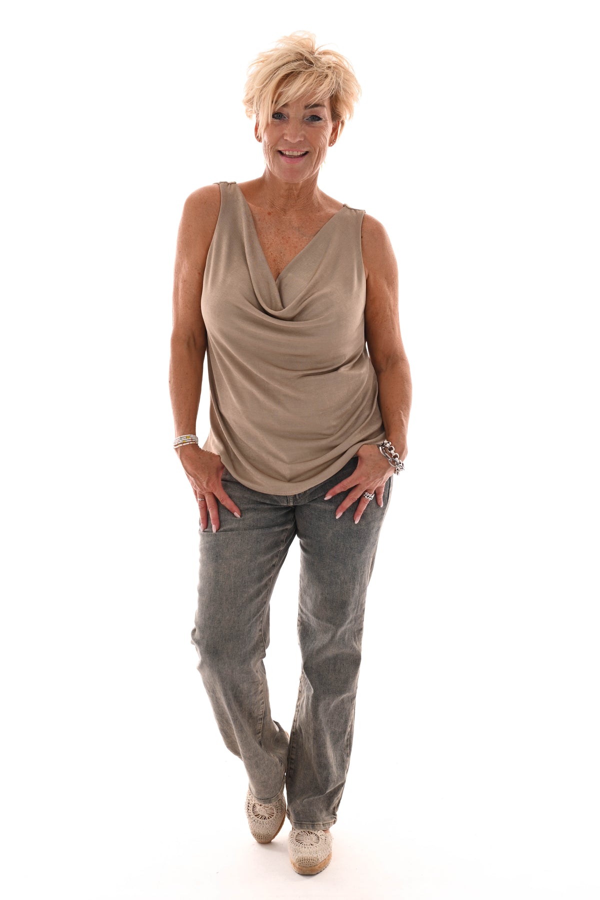 Hemdje waterval beige
