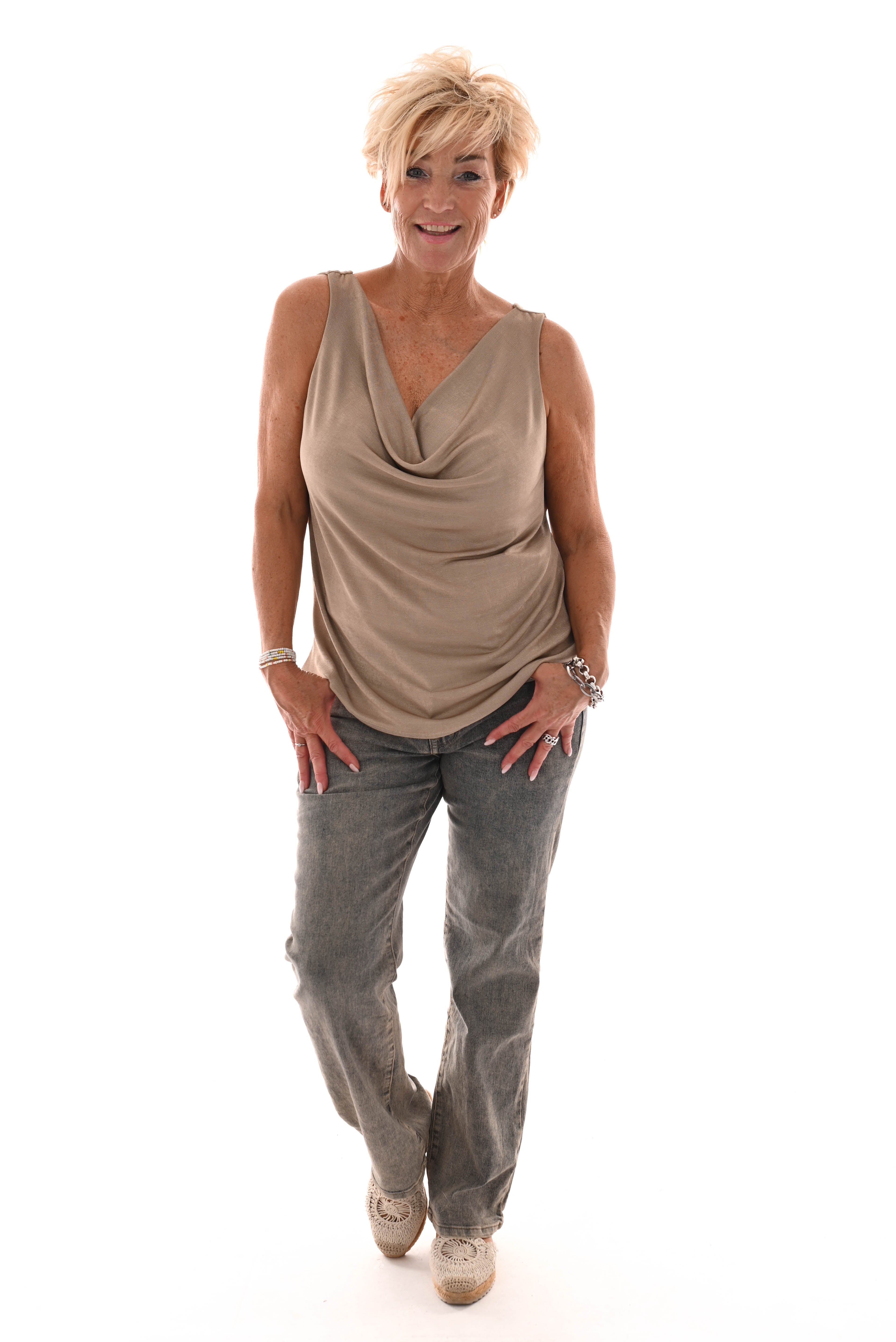 Hemdje waterval beige