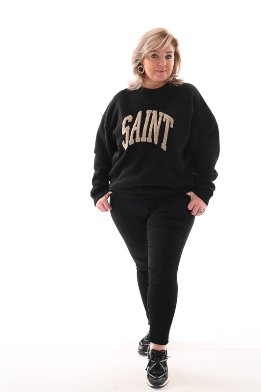 Sweater Saint zwart