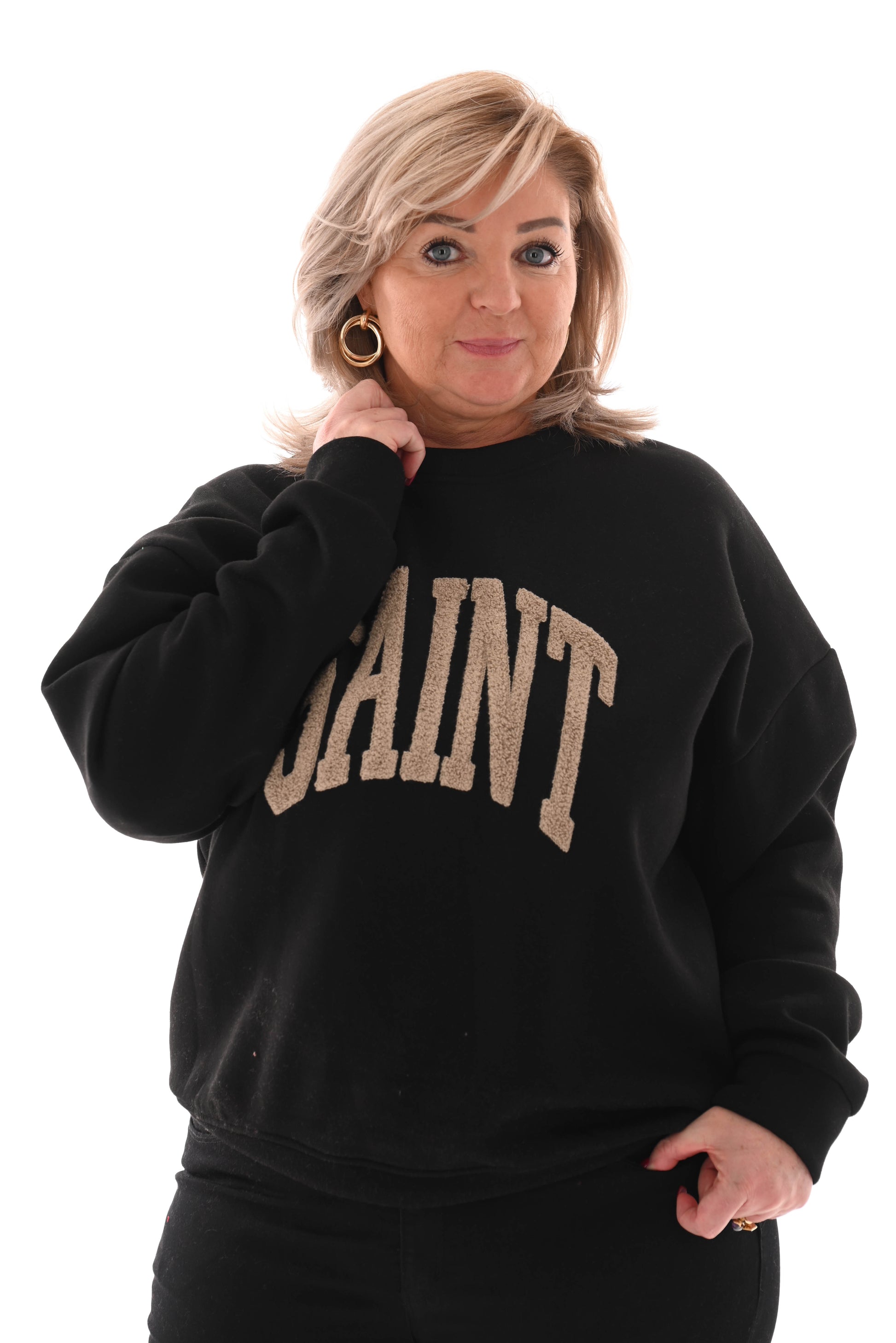 Sweater Saint zwart