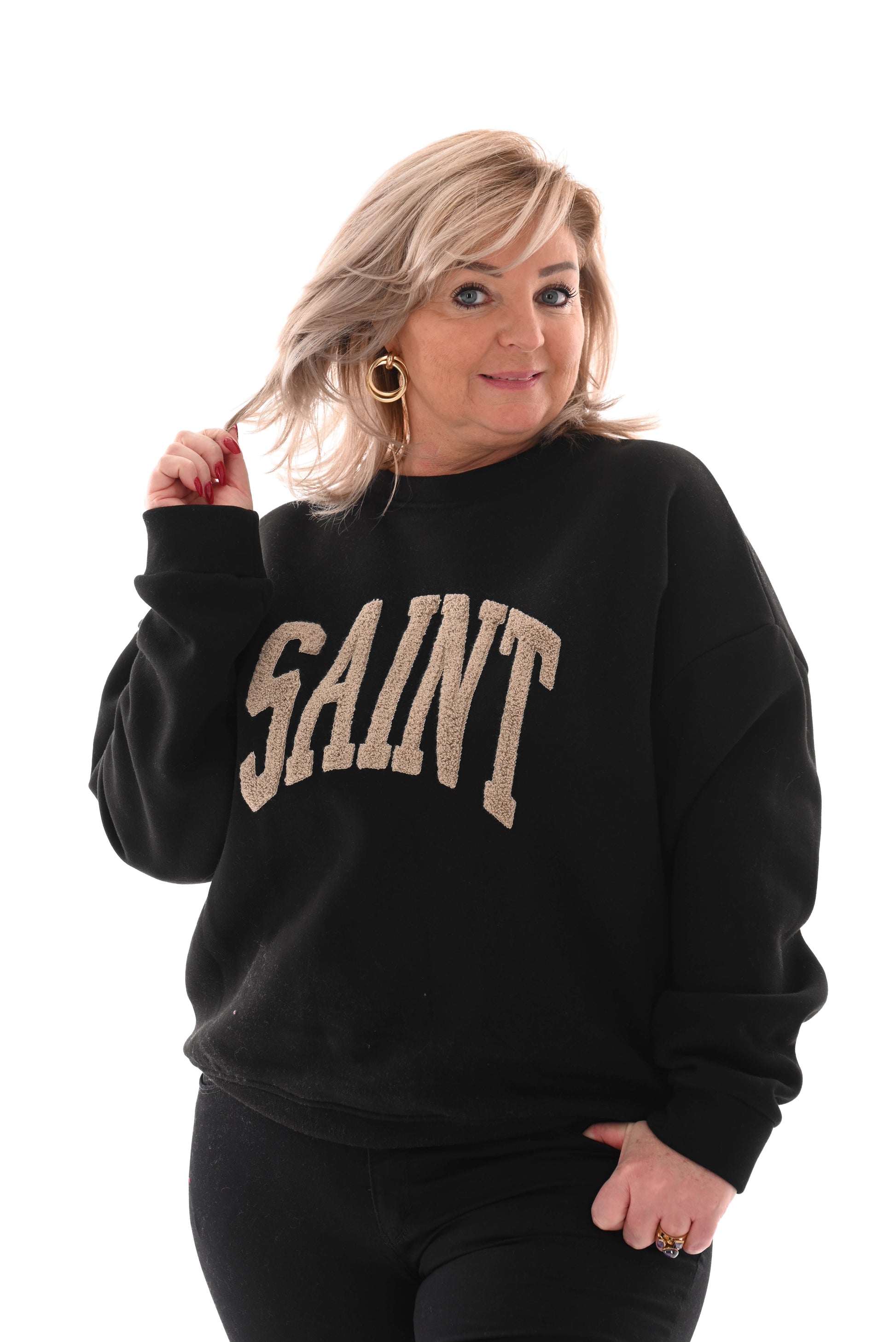 Sweater Saint zwart