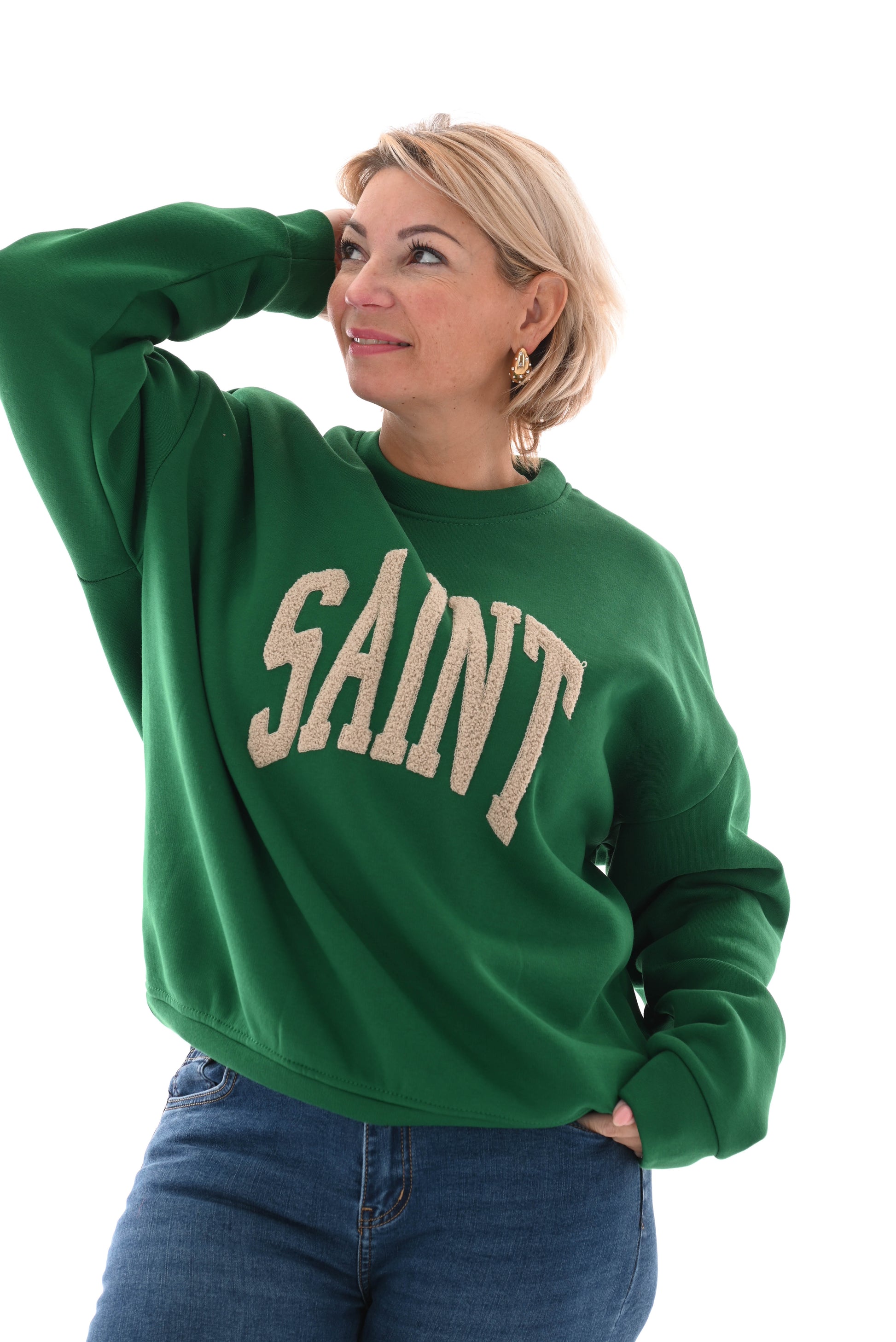 Sweater Saint groen