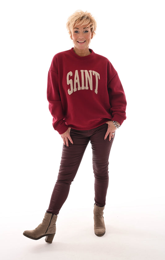 Sweater Saint bordeaux