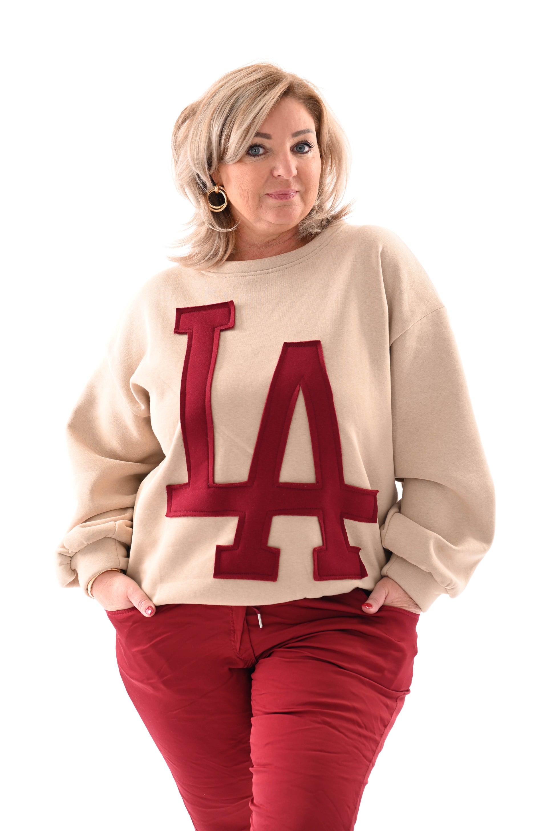 Sweater LA beige