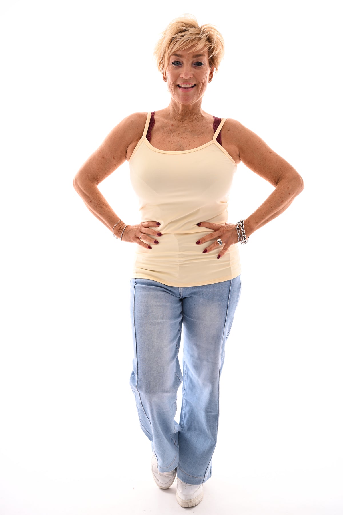 Basic hemdje lichtgeel