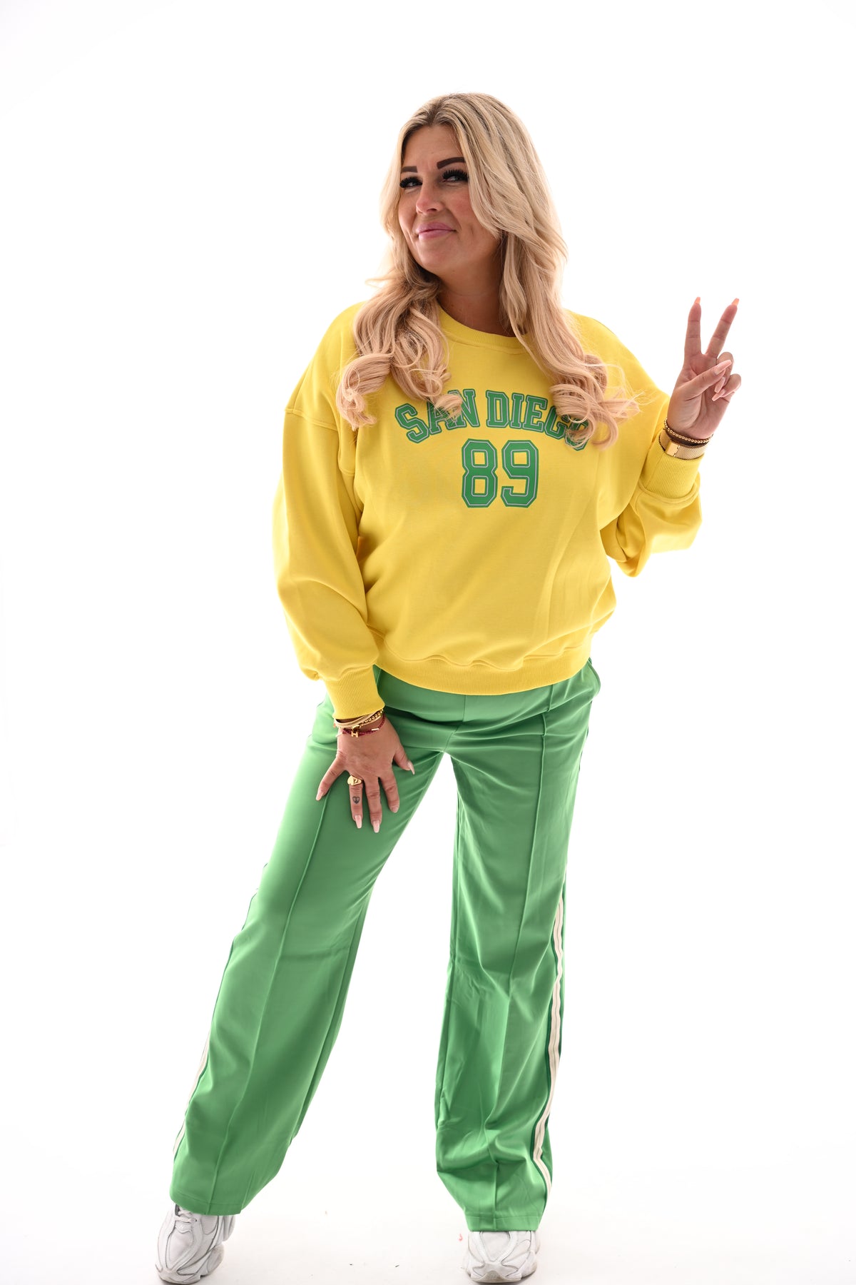 Sweater San Diego geel