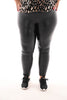 Norfy leather look legging zwart