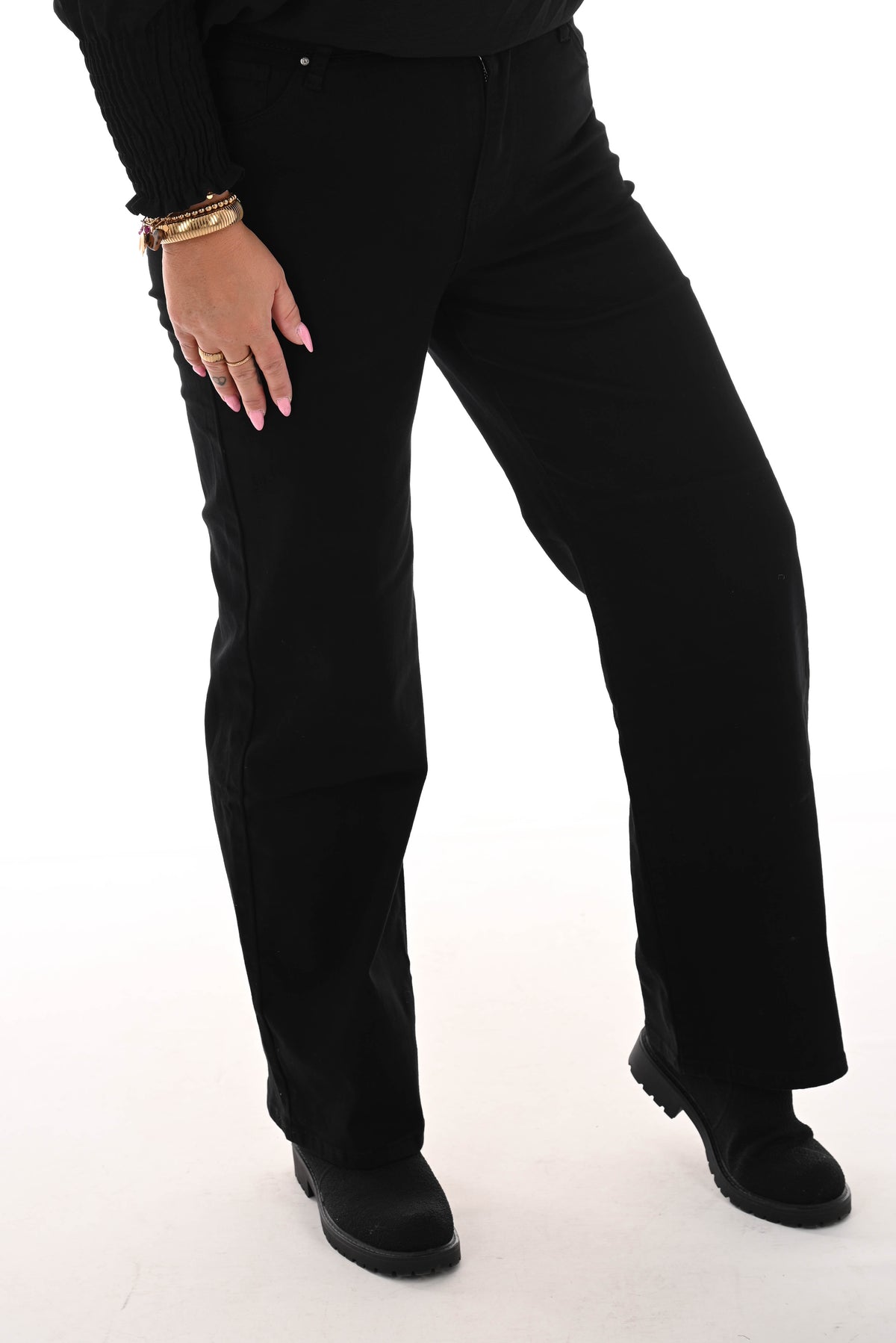 Goodies Wide Leg zwart