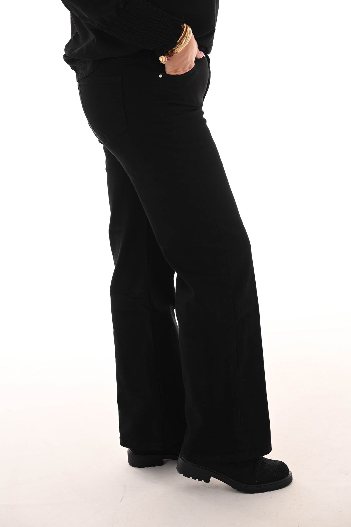 Goodies Wide Leg zwart