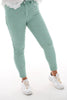 Zac&Zoe Jeans met hartjes groen