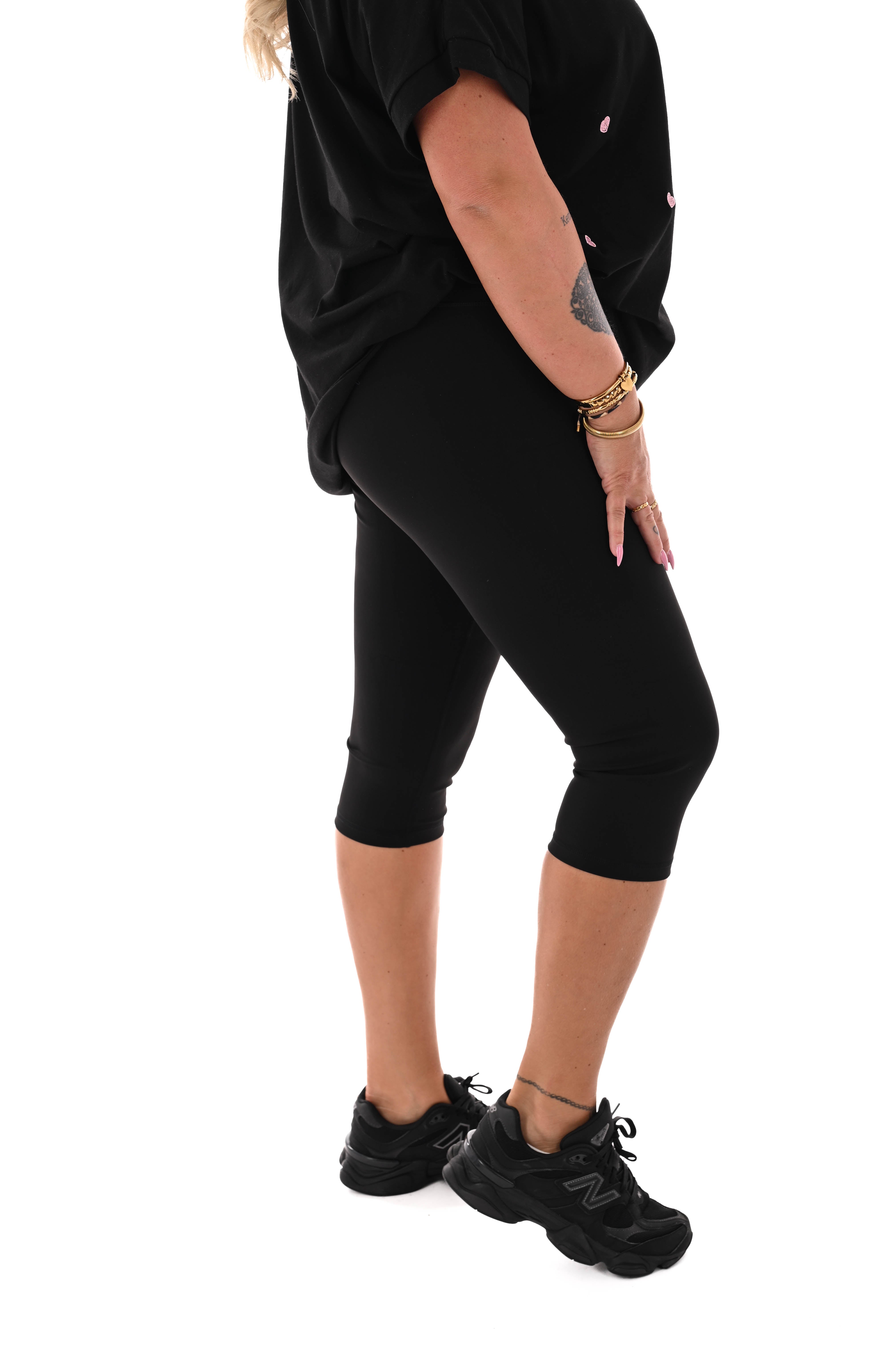 Norfy capri legging zwart
