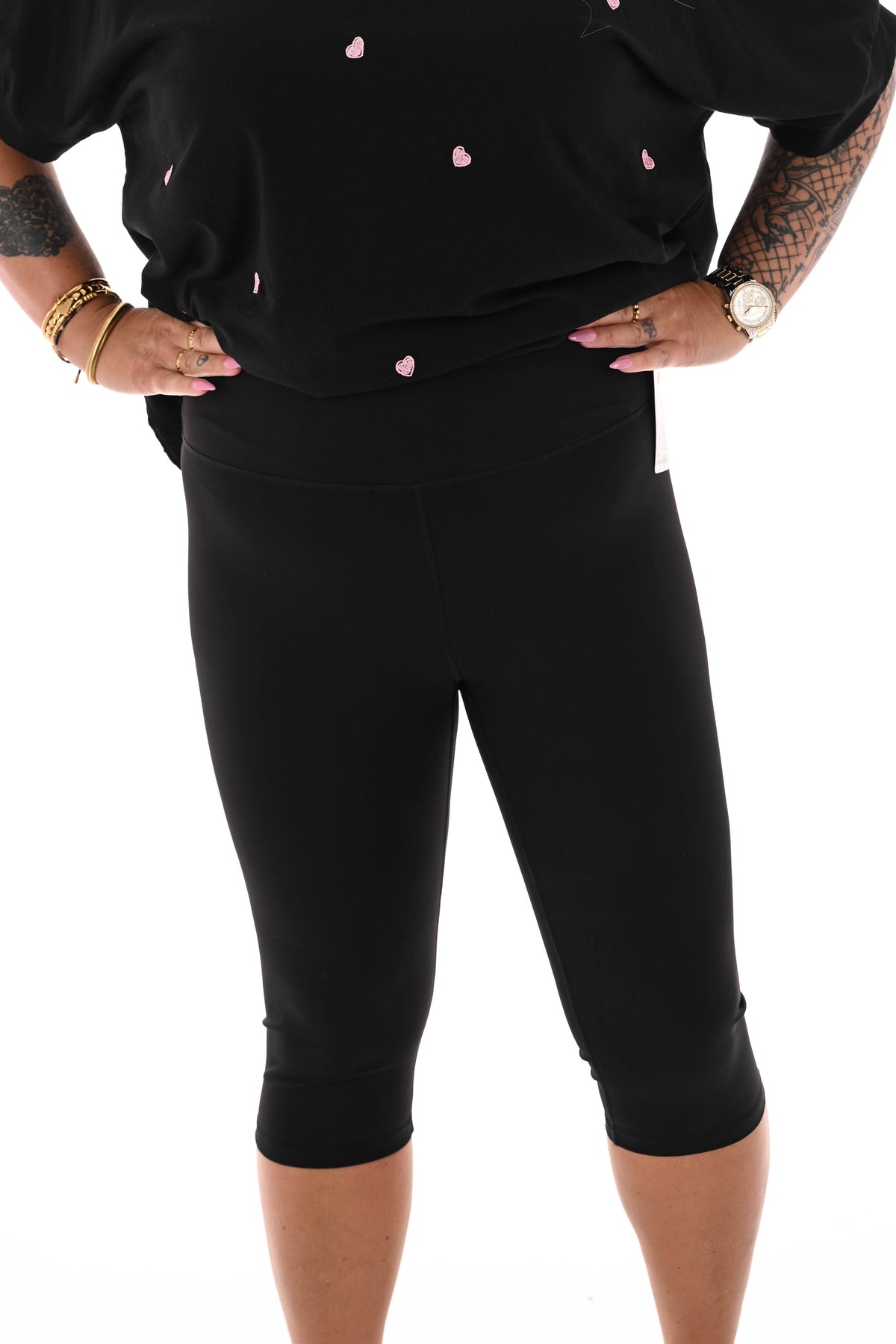 Norfy capri legging zwart