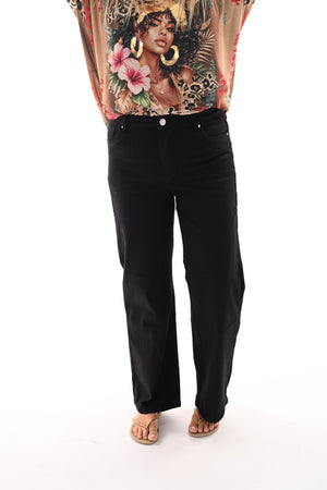 Goodies wide leg zwart