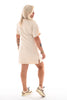 Katoenen sweater dress creme