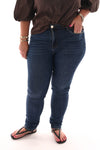 Goodies jeans skinny push-up donkerblauw