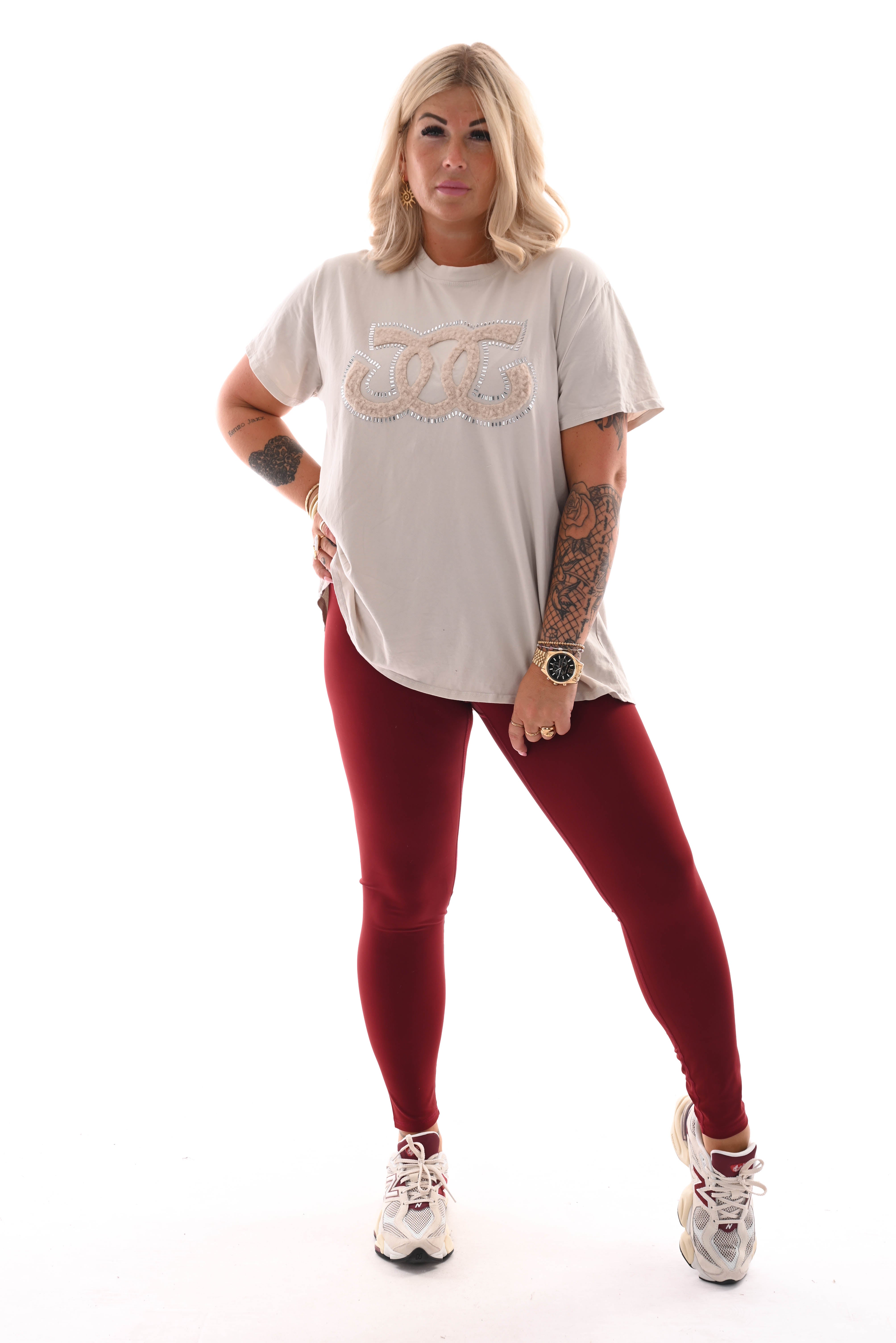 Norfy legging bordeaux