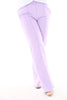 Jogging pantalon uni lila