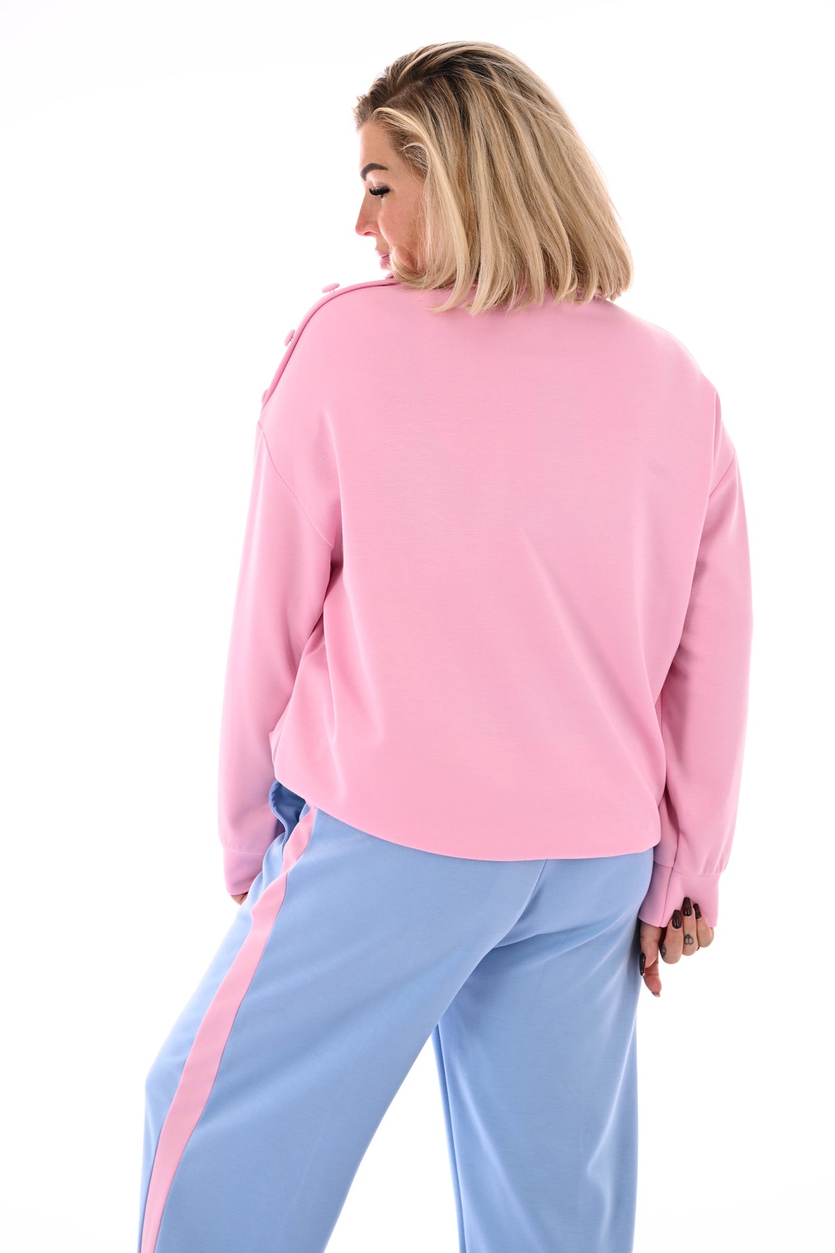 Tweedelig pak Soho lichtroze