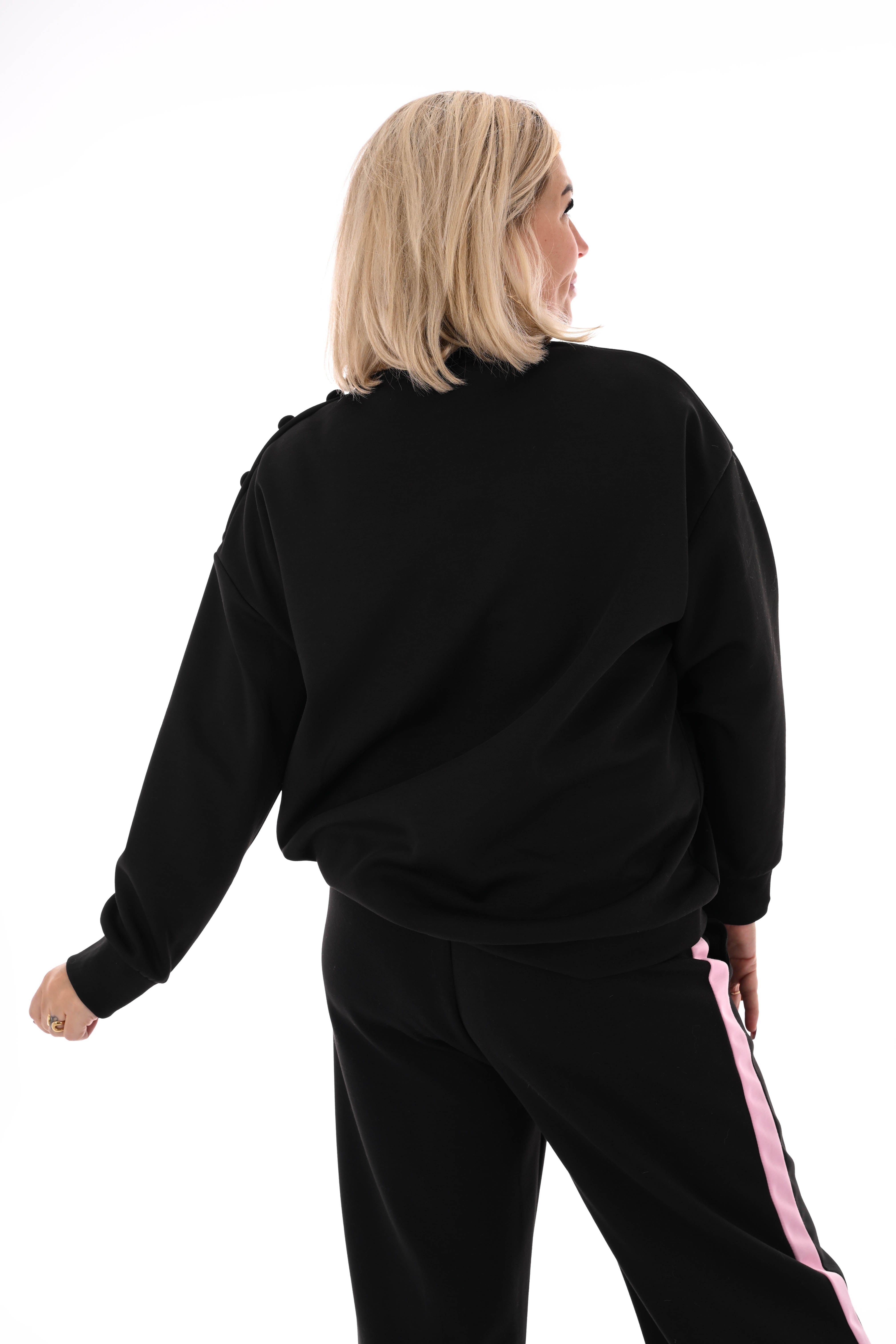 Tweedelig pak Soho zwart