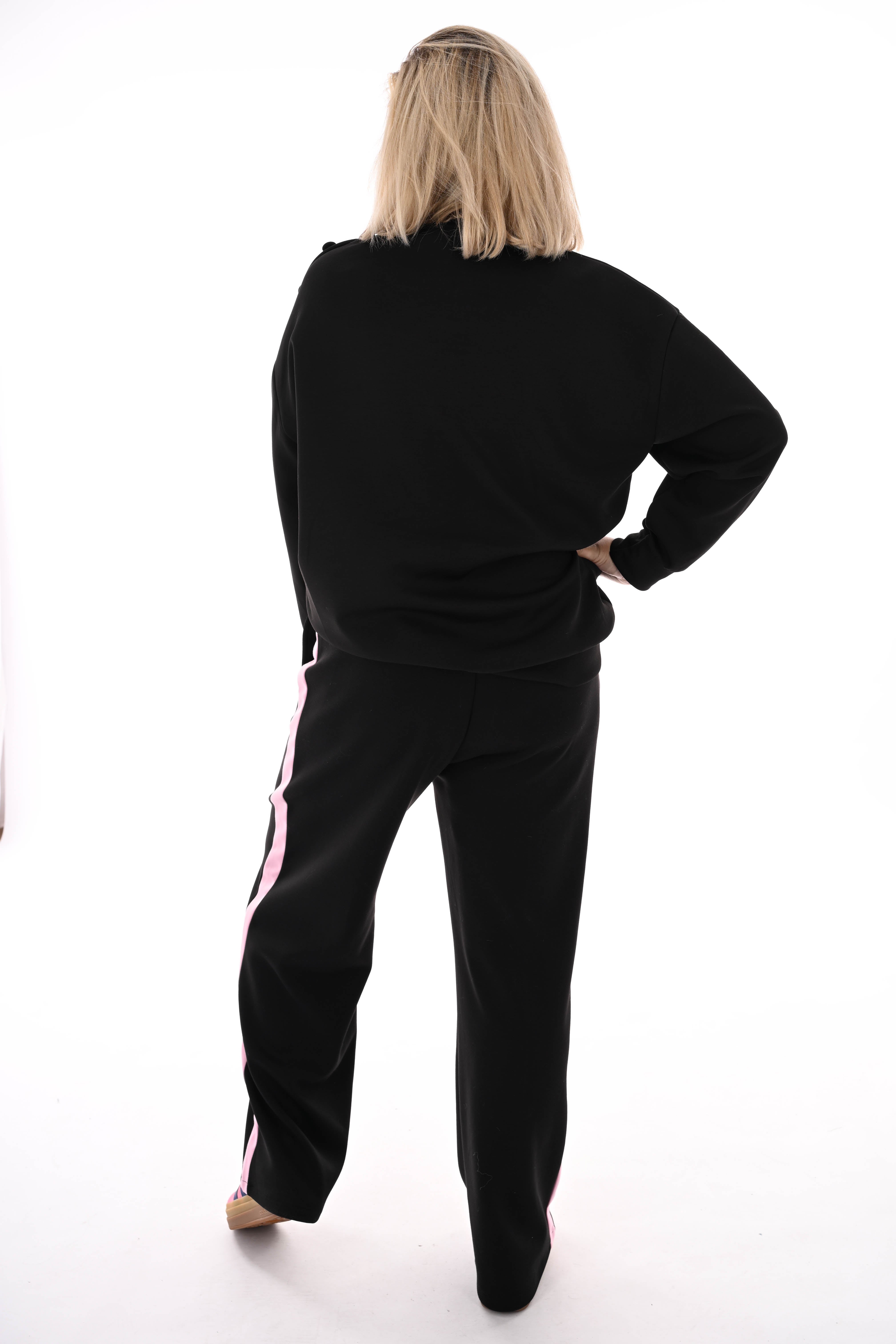 Tweedelig pak Soho zwart