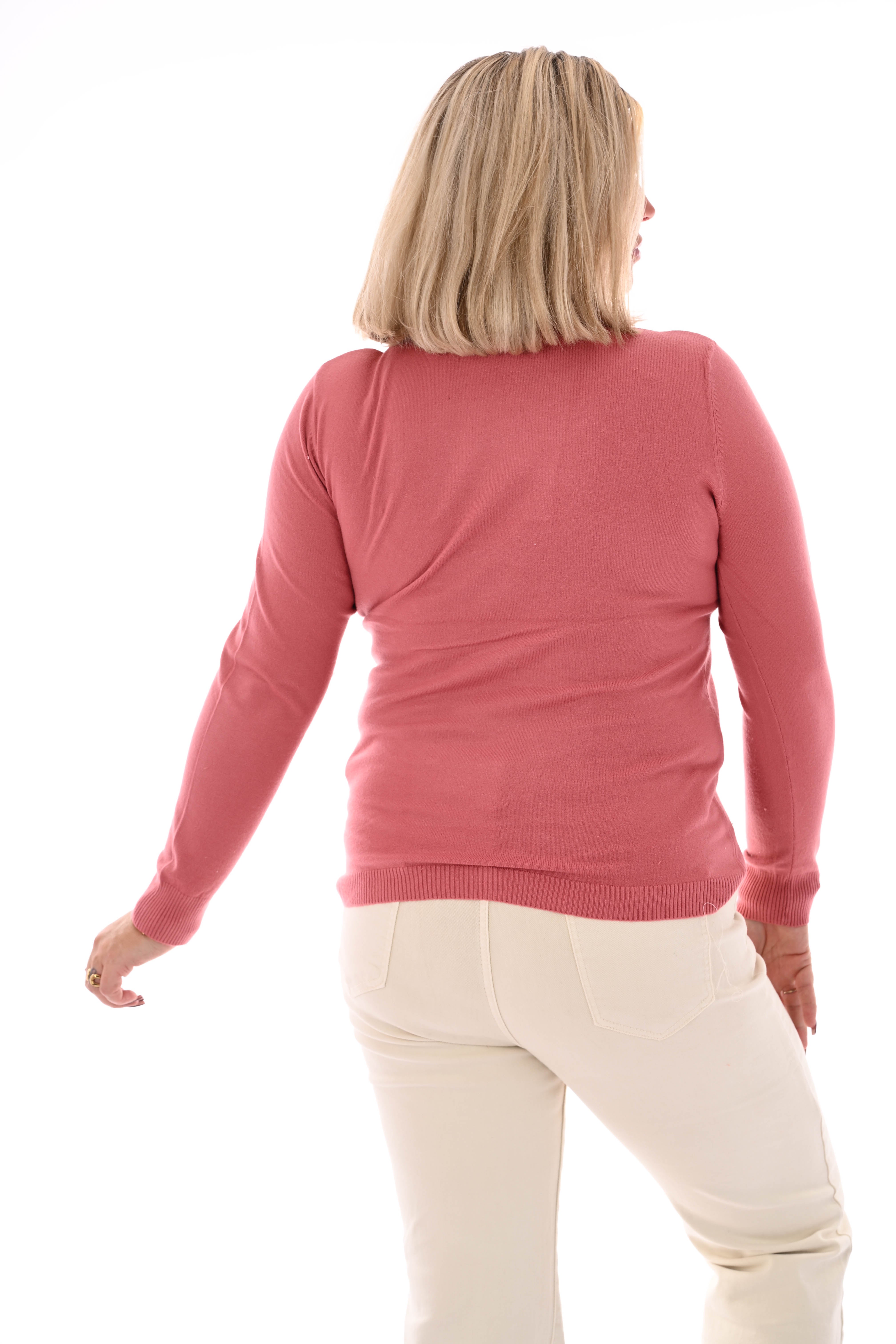 Coltrui slim fit oudroze