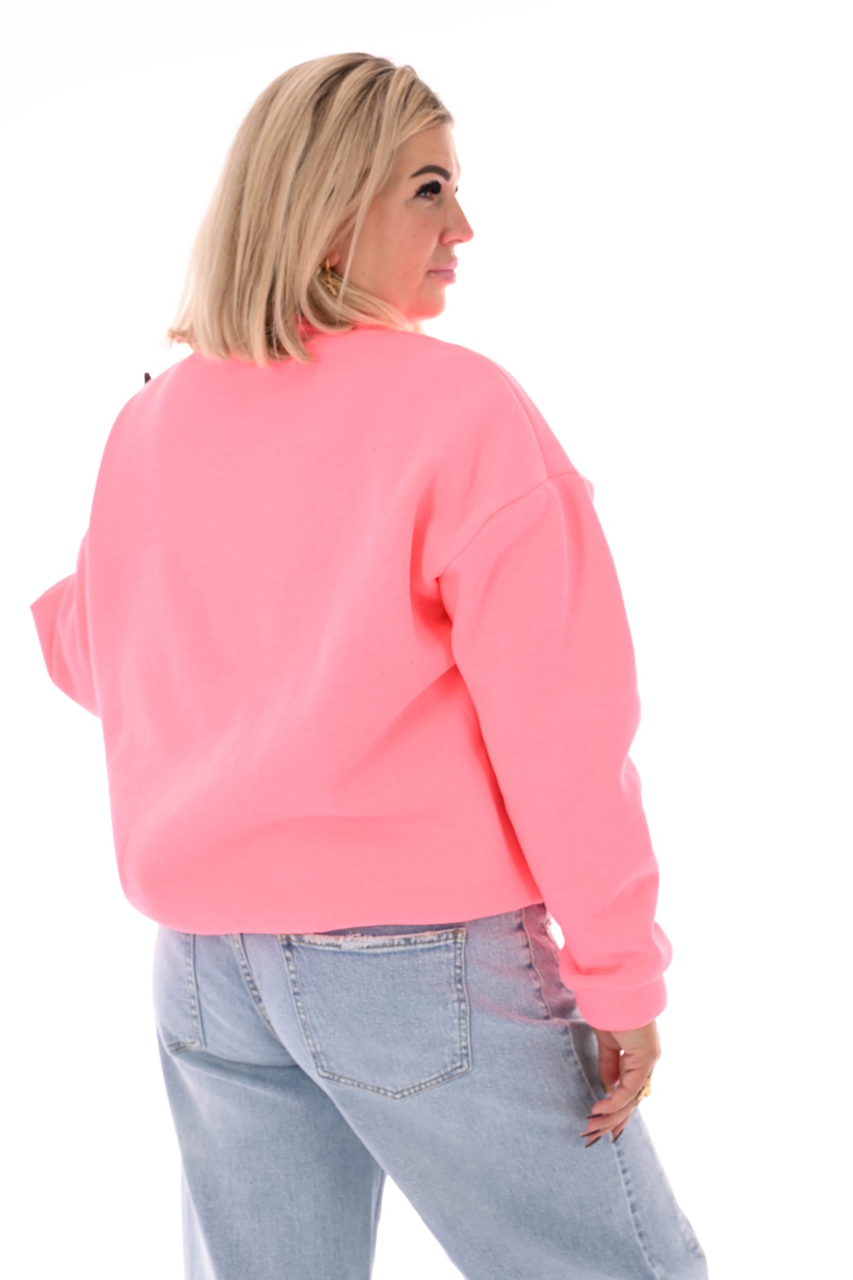 Sweater apres skiclub roze