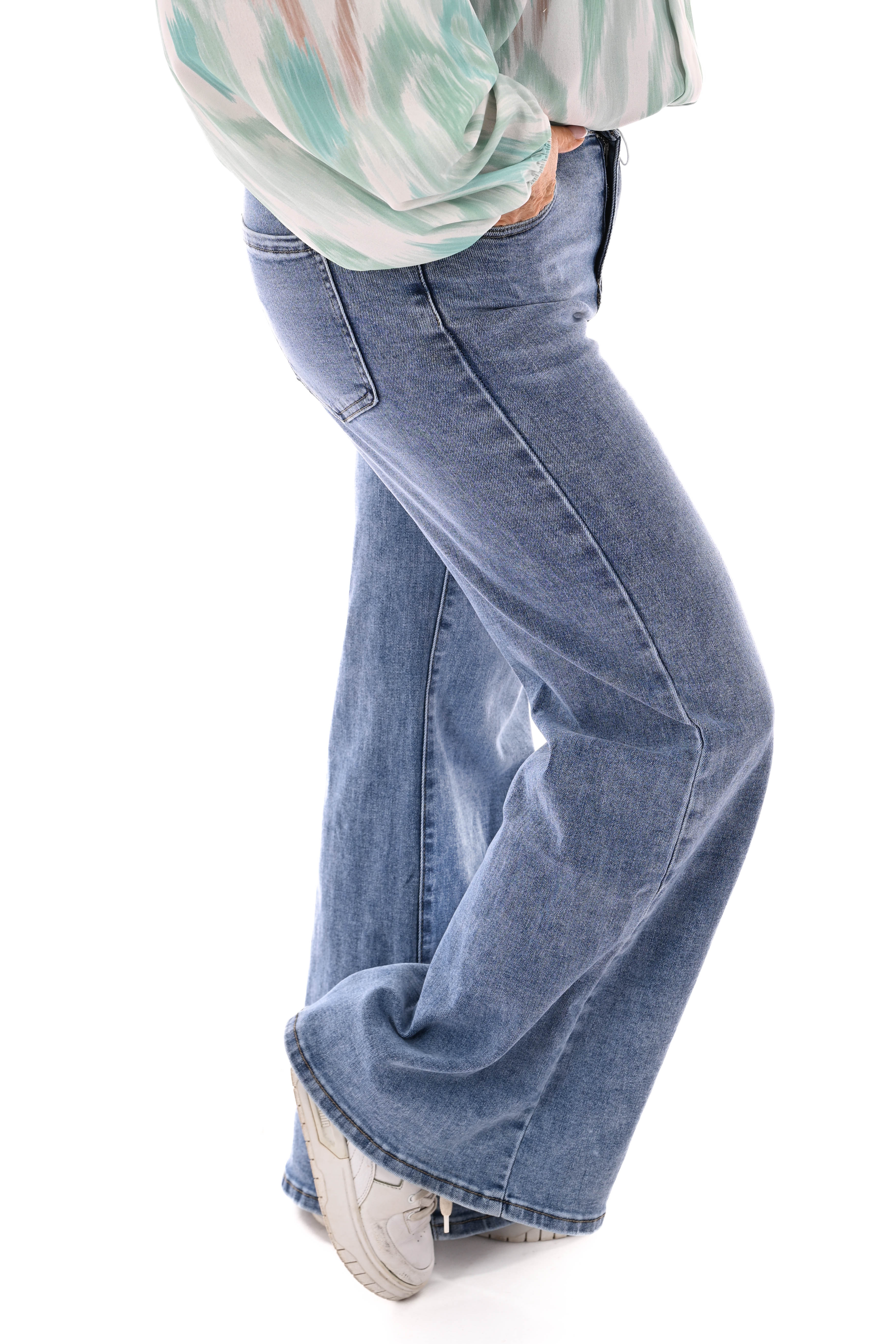 My Tina's wide leg blauw